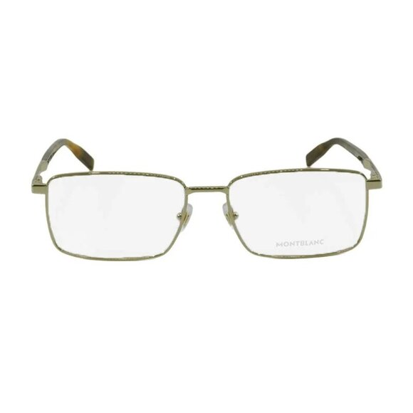 NEW  MONTBLANC EYEGLASSES GOLD MEN EYEWEAR MONTBLANC - Picture 2 of 3